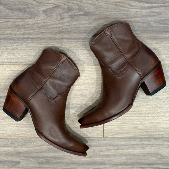 Tecovas The Daisy Boots in Espresso Size 8 - Picture 9 of 14